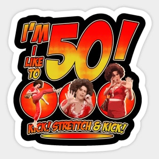 I LIKE TO 50 Sticker